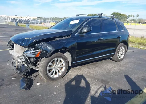2017 Audi Q5 2.0T Premium from USA, damaged, VIN WA1C2AFP2HA010370